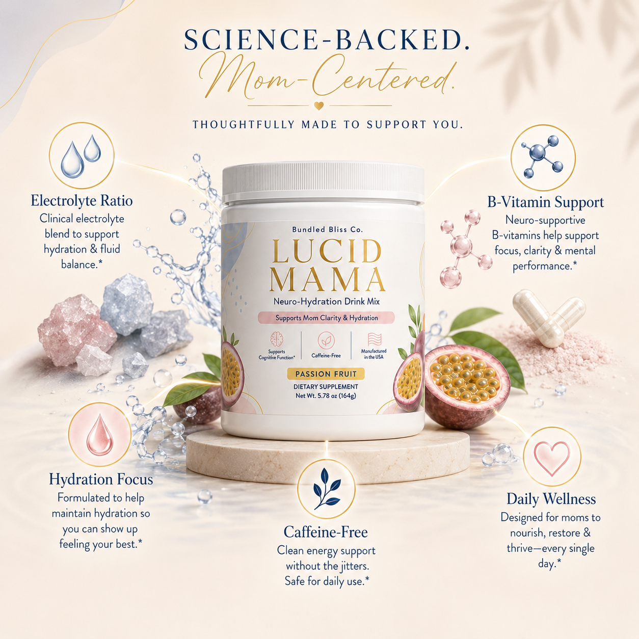 LUCID MAMA PASSION FRUIT